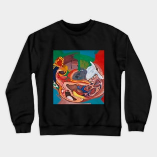 Digital I The Intimacy Of Verbal Conflict Crewneck Sweatshirt